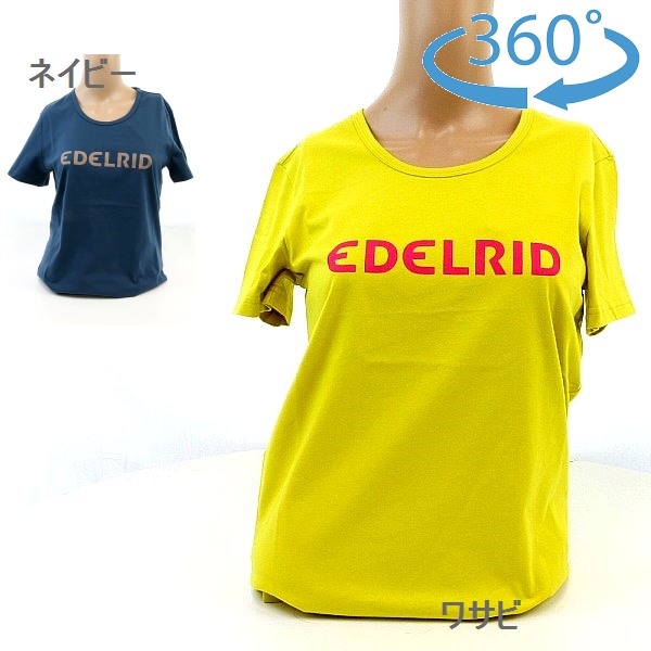 エーデルリッド （Edelrid）　ウィメンズ　コーポレートTシャツ　49244