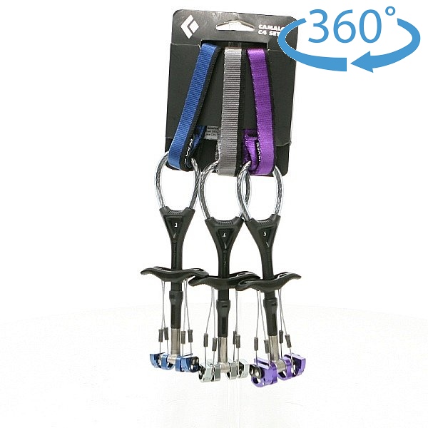 ブラックダイヤモンド　（Black Diamond）　キャメロット C4 #.3-#.5 セット