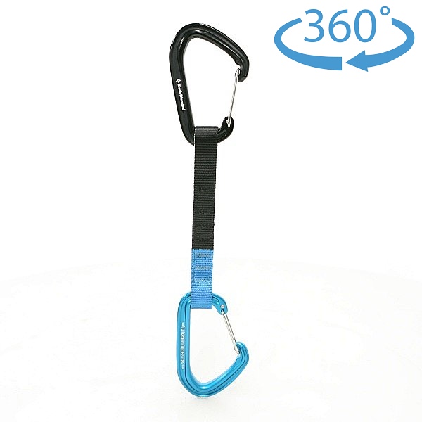 ブラックダイヤモンド　（Black Diamond）　ホットワイヤー クイックドロー 16cm