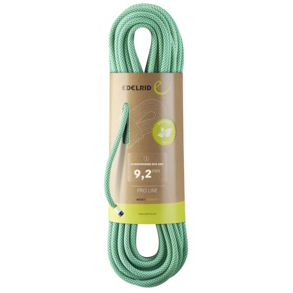 エーデルリッド （Edelrid）　　ハミングバード エコドライ　9.2mm　50m