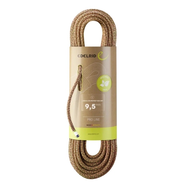 エーデルリッド （Edelrid）　イーグルライト　プロテクト　エコドライ　9.5ｍｍ 50m